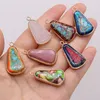 Pendant Necklaces Natural Semi-precious Stones A Variety Of Phnom Penh Trapezoid Boutique Making DIY Fashion Charm Necklace Jewelry