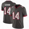 Tom Brady 6 Baker Mayfield Mike Evans Football Jersey Chris Godwin Rob Gronkowski Lavonte David Vita Vea Antoine Winfield Jr. Tristan Wirfs Rachaad White Cade Otton