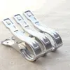 Hooks 5/6/20 Stainless Steel Towel Clip Large Beach Clips Plastic Clothespins Clothes Pegs Hanger Clamp