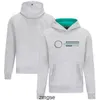 Pakken F1 Sweatshirts lange mouw racen team sweatshirts op maat gemaakte racekleding met capuchon nako