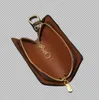 2023 Key Chain With Box Lover Gift Handmade Leather Men Women Bag Pendant accessoires 5 kleuren Gratis levering