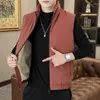 Herrenwesten Herren Herbst Winter Fleece Weste Männer Casual ärmellose Jacken Weste Outdoor warme Mäntel verdicken Parkas Plus Größe M-6XL