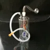 ガラスパイプ喫煙製造手吹き水ギセル新しいサイレントフィルターグラスウォータースモークボトル