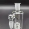 Colector de cenizas de vidrio de 90 ° 14 mm 4,3 pulgadas Mini cachimba Bong de vidrio Colectores de agua Grueso Pyrex Clear Bubbler Ashcatcher 90 grados