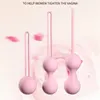 EggsBullets Palline vaginali Vibratore per le donne Palla di silicone sicura Vagina stringere la macchina per esercizi Giocattoli sexy Ben Wa Articoli erotici Amore 231124