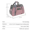 Strollers Hanpanda Pet Bag Portable Carrier Dog Cat Big Carrier Pet Puppy Travel Bags Breathable Mesh Small Outgoing Pets Handbag