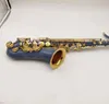 Novidade saxofone tenor laca dourada profissional sax tenor com estojo palhetas pescoço bocal 2023