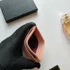 Titular de la tarjeta de moneda Monedero rosa Carteras de mujer Bolso de diseñador Cuero genuino de alta calidad Letra C dorada Metálico Trabajo barato Bolsos de marca Bolso de lujo Marcas Bolso de lujo