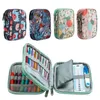 Outras organizações de armazenamento doméstico agulhas de tricô caso bolsa de viagem organizador saco para ganchos de crochê circular kit de acessórios de costura 231124