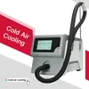 Skin Cryo Cold Skin Cooler Cooler -20 ° Niedertemperatur-Luftkühlsystem Schmerzlinderung Geräteverwendung mit Laser Maschinelle Haarentfernung Behandlung Schönheitssalonausrüstung