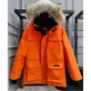 Heren Canadese Winter Down Jackets Dikke Warm Warm Men Parkas Kleding Outdoor Mode Koppel Live uitzendjas Dames Gooses 807 962