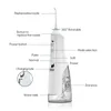 Diğer Ağız Hijyeni Taşınabilir Ağız Irrigatörü 310ML USB Şarj Edilebilir Diş Sifonu Diş Su Çekme Pensesinde Su Jeti 4 Nozul Diş Temizleyici 230425