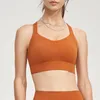 Traje de yoga QieLe Lycra Sport Bra Mujeres Alto Impacto Medias a prueba de golpes Reuniendo Fitness Taza fija Sujetadores deportivos