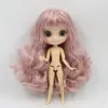 Dockor Icy DBS Blyth Doll Middie 20cm Anpassad naken Doll Joint Body Olika ansikte Färgglada hår och handgest som gåva 1/8 docka 230426