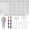 Heren trainingspakken Heren pyjama's Homewear Jumpsuit Losse bodysuit Trekkoord Casual Effen Kleur Rits Pyjama met capuchon Winter Warm rompertje