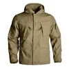 Vestes de chasse coupe-vent tactique randonnée veste militaire hommes imperméable à capuche volant pilote Charge