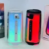 Altavoz Bluetooth Pulse 5 de alta calidad, subwoofer resistente al agua, sistema de audio portátil de música de bajo RGB para exteriores