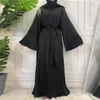 Vêtements ethniques musulman Abaya femmes Robe de prière robes islamiques Khimar Jilbab Eid Vestidos longue Robe voilée caftan