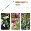 Flores decorativas arranjo floral suprimentos vasos de flores peças centrais tubos de água para fresco