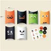 Gift Wrap Halloween Funny Candy Chocolate Paper Boxes Party Child Festival Gifts Pillow Carton Cookie Box Packing Decoration Vtmtl09 Dhvn8