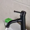 Rubinetti per lavandino del bagno Rubinetti in bronzo lucidato a olio da piano Vidric con rubinetto miscelatore monocomando per lavabo con acqua fredda