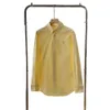 ラルフスデザイナーローレンスシャツ最高品質の色の金刺繍ポニーシャツオックスフォード布ユニセックスポロカラー秋/冬の新しいシャツ