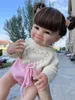 Dolls NPK 55 cm Raya Full Body Soft Silicone Reborn Toddler Girl With Doll Lifelike Soft Touch High Quality Doll Presents for Child 230426