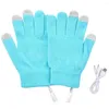 Guantes de ciclismo con calefacción eléctrica USB, manoplas de invierno portátiles con pantalla táctil suave, temperatura constante, cómodo calentador de manos