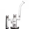 Toro Hoockahs Big Glass 봉 흡연수 파이프 헤드가 많은 DAB 리그 매트릭스 Perc Ash Catcher Perc 18mm 보울 유리 물 봉