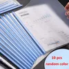 غلاف الكتاب 10 PCS Selfadhesive غير ماء غير مقاوم للماء للمدرسة A4 التفاف أفلام Notebook S.