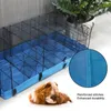 Housses de siège de voiture pour chien utile anti-poussière facile à enlever couverture attache bande Cage tapis de châssis doublure extérieure fond lavable pour Hamster