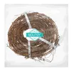 Decoratieve bloemen Kerst Vine Twig Krans Grapevine Base Garland Rattan Natuurlijke kransen