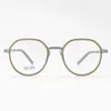 Lunettes de soleil Cadres Eagle Optique Prescription Lunettes Homme Femme Mode Vintage Round Eye Ultra Light Pure Titanium Lunettes Myopie Hyperopie