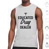 Men's Tank Tops Educated Vest Sleeveless Practitioner Public Health Rn Degree Professional