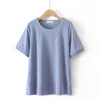 T-Shirt Large Womens 2022 summer new slim relaxed ice knitting embroidery through yarn short sleeve Plus Size Tshirt 3XL 4XL 5XL 6xl