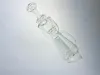 Narguilé de vidro novo estilo claro reciclar pico ou carta alta quantidade ZZ