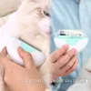 Grooming Pet Grooming Cat Brush Hair Remover Cam Comb för att tappa hundar Massage Cat Accessories Grooming Supplies Clean Products For Pets