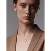 Подвесные ожерелья Enfashion Oval Shell Pendants Trending Products Ожерелье для женщин из нержавеющей стали, модные украшения P203127