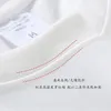Sweats à capuche pour hommes Sweatshirts Noir Blanc GSM 300500g T-shirt en coton robuste Épaissi Fileté Col rond Manches courtes Trois aiguilles Demi-manches Tees 231124