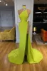 Wysokie vintage syrena sukienka Prom Specjalne okazje wieczorowe suknie wieczorowe Ruche zastosowane koronkowe kobiety formalne suknie