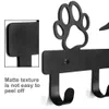 Accessoires Wallmounted Hanger for Dogs Cats Black Metal Dog Dessen Libers Hangers Key Holder Rangement Hooks Hangers Opslag Pet Leverancier