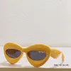 Lunettes de soleil 2023 Fashion Network Talent Model Star Hip Hop Luxury Quality Designer Women UV400