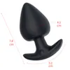 Sex Toy Massager Anal Vibrator Silicone Butt Plug 10 lägen Massage trådlösa fjärrkontrollleksaker för kvinnor män laddningsbara