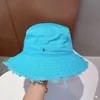 Chapéus de aba larga de designer protetor solar chapéu de pesca chapéu de balde para mulheres boné desfiado chapéu de fazenda