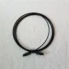 Optical Fiber Cable Indoor or Outdoor SC Single Mode Solder Extension Wire Carrier Grade Black