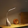 Bordslampor LED-lampa Multifunktion Bluetooth Foyer Reading Home Decor Eye Protection Light Modern Student Laddningsdisk