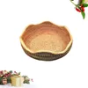 Dinnerware Sets Autumn Vines Containers Wave Style Vegetable Fruit Basket Wooden Bread Storage