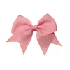 Hair Accessories Children Bow Clip Handmade Dovetail Angle Ribbed Ribbon Baby Bangs Wholesale