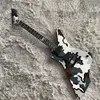 In Stock Ltd Snake Byte James Hetfield Signature Camo E-Gitarre 9V Batteriekasten, China EMG Pickups, schwarze Hardware