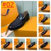 8 Style Comfort Business Leather Shoes Men Casual Formal Leather Men Shoes Slip On Brogue Simple Designer Loafers Shoes Men Flats Wedding size 38-45